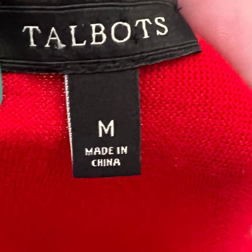 Talbots Red‎ Sweater - Picture 6 of 7